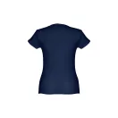 THC SOFIA, Tricou pentru dame, Albastru, M, 21MAR3396, Bumbac
