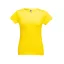 SOFIA. Women's t-shirt, Female, Jersey 100% cotton: 150 g/m². Colour 56: 90% cotton/10% viscose, Yellow, XXL