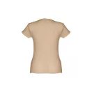 Tricou Dama, 42FEB233769, THC Sofia, Bumbac, Feminin, Maro Deschis, S