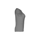 Tricou dama, 22FEB2229, L, feminin, Bumbac, Gri