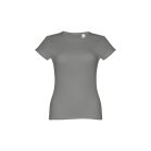 Tricou dama, 22FEB2231, S, feminin, Bumbac, Gri