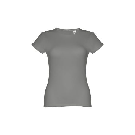 Tricou dama, 22FEB2231, S, feminin, Bumbac, Gri