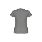 Tricou dama, 22FEB2231, S, feminin, Bumbac, Gri