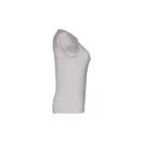 Tricou la baza gatului, Dama, maneca scurta, TH Clothes, 2401E12357, Bumbac, Gri deschis, L