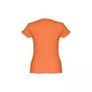 Tricou la baza gatului, Dama, maneca scurta, TH Clothes, 2401E12362, Bumbac, Rosu terracotta, L