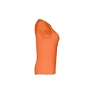 Tricou la baza gatului, Dama, maneca scurta, TH Clothes, 2401E12362, Bumbac, Rosu terracotta, L