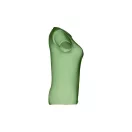 Tricou dama, 22FEB2228, XXL, feminin, Bumbac, Verde