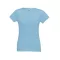 SOFIA. Women's t-shirt, Female, Jersey 100% cotton: 150 g/m². Colour 56: 90% cotton/10% viscose, Pastel blue, XL