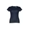 Tricou la baza gatului, Dama, maneca scurta, TH Clothes, 2401E12368, Bumbac, Albastru eclipse, M
