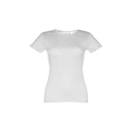 Tricou dama, 22FEB2214, L, feminin, Bumbac, Alb