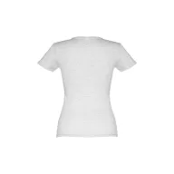 Tricou dama, 22FEB2214, L, feminin, Bumbac, Alb