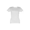 Tricou dama, 22FEB2216, S, feminin, Bumbac, Alb