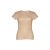 Tricou la baza gatului, Dama, maneca scurta, TH Clothes, 2401E12377, Bumbac, Maro deschis, 3XL