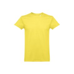   ANKARA. Men's t-shirt, Male, Jersey 100% cotton: 190 g/m². Colour 56: 90% cotton/10% viscose, Yellow, S