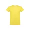 ANKARA. Men's t-shirt, Male, Jersey 100% cotton: 190 g/m². Colour 56: 90% cotton/10% viscose, Yellow, XL