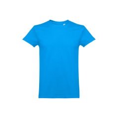   ANKARA. Men's t-shirt, Male, Jersey 100% cotton: 190 g/m². Colour 56: 90% cotton/10% viscose, Acqua blue, XXL