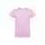 Tricou la baza gatului, Barbati, maneca scurta, THClothes, 2401E12383, Bumbac, Roz liliac, 3XL