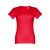 ANKARA WOMEN. Women's t-shirt, Female, Jersey 100% cotton: 190 g/m². Colour 56: 90% cotton/10% viscose, Red, XL