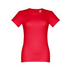   ANKARA WOMEN. Women's t-shirt, Female, Jersey 100% cotton: 190 g/m². Colour 56: 90% cotton/10% viscose, Red, XXL