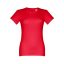 ANKARA WOMEN. Women's t-shirt, Female, Jersey 100% cotton: 190 g/m². Colour 56: 90% cotton/10% viscose, Red, XXL
