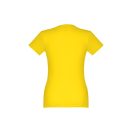 Tricou dama, 22FEB2156, S, feminin, Bumbac, Galben