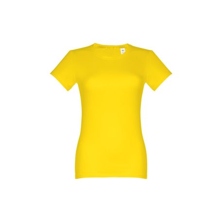 Tricou dama, 22FEB2158, XXL, feminin, Bumbac, Galben