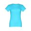 ANKARA WOMEN. Women's t-shirt, Female, Jersey 100% cotton: 190 g/m². Colour 56: 90% cotton/10% viscose, Turquoise blue, L