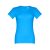 ANKARA WOMEN. Women's t-shirt, Female, Jersey 100% cotton: 190 g/m². Colour 56: 90% cotton/10% viscose, Acqua blue, M