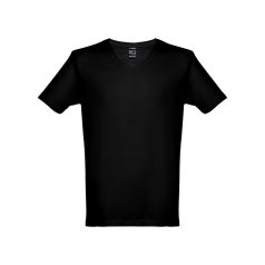   ATHENS. Men's t-shirt, Male, Jersey 100% cotton: 150 g/m². Colours 52, 53 and 54: 60% cotton/40% polyester, Black, L