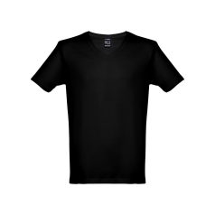   ATHENS. Men's t-shirt, Male, Jersey 100% cotton: 150 g/m². Colours 52, 53 and 54: 60% cotton/40% polyester, Black, M