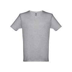 Tricou barbati, 22FEB2063, S, masculin, Bumbac, Gri