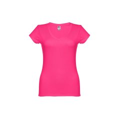   ATHENS WOMEN. Women's t-shirt, Female, Jersey 100% cotton: 150 g/m². Colours 52, 53 and 54: 60% cotton/40% polyester, Pink, M
