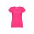 ATHENS WOMEN. Women's t-shirt, Female, Jersey 100% cotton: 150 g/m². Colours 52, 53 and 54: 60% cotton/40% polyester, Pink, M