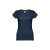 Tricou dama, 22FEB2162, XL, feminin, Bumbac, Albastru