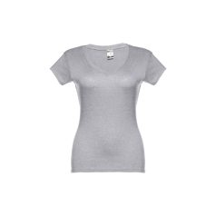 Tricou dama, 22FEB2165, M, feminin, Bumbac, Gri