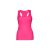 TIRANA. Women's tank top, Female, Jersey 100% cotton: 160 g/m², Pink, L
