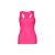 TIRANA. Women's tank top, Female, Jersey 100% cotton: 160 g/m², Pink, S