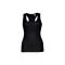 TIRANA. Women's tank top, Female, Jersey 100% cotton: 160 g/m², Black, L