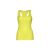TIRANA. Women's tank top, Female, Jersey 100% cotton: 160 g/m², Lime yellow, L