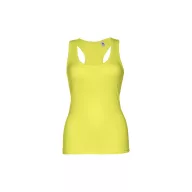   TIRANA. Women's tank top, Female, Jersey 100% cotton: 160 g/m², Lime yellow, S