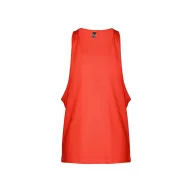   IBIZA. Men's tank top, Male, Jersey 100% cotton: 140 g/m². Colours 52, 53 and 54: 60% cotton/40% polyester. Colour 56: 90% cotton/10% viscose, Coral orange, XL