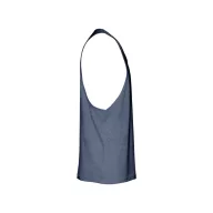   Tricou cu maneca scurta, la baza gatului, Casual, Barbati, Makito, 2410E21233, Bumbac, Albastru melange, M