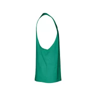   Tricou cu maneca scurta, la baza gatului, Casual, Barbati, Makito, 2410E21235, Bumbac, Verde melange, M