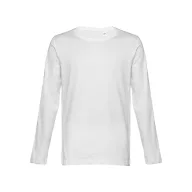  BUCHAREST. Men's long sleeve t-shirt, Male, Jersey 100% cotton: 150 g/m², White, M