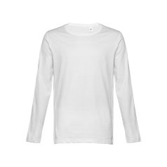   BUCHAREST. Men's long sleeve t-shirt, Male, Jersey 100% cotton: 150 g/m², White, M