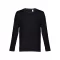 BUCHAREST. Men's long sleeve t-shirt, Male, Jersey 100% cotton: 150 g/m². Colours 52, 53 and 54: 60% cotton/40% polyester, Black, XL