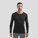 BUCHAREST. Men's long sleeve t-shirt, Male, Jersey 100% cotton: 150 g/m². Colours 52, 53 and 54: 60% cotton/40% polyester, Black, XXL