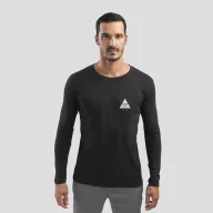   BUCHAREST. Men's long sleeve t-shirt, Male, Jersey 100% cotton: 150 g/m². Colours 52, 53 and 54: 60% cotton/40% polyester, Black, XXL