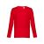 BUCHAREST. Men's long sleeve t-shirt, Male, Jersey 100% cotton: 150 g/m². Colours 52, 53 and 54: 60% cotton/40% polyester, Red, S