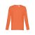 Tricou la baza gatului, Barbati, maneca lunga, THClothes, 2401E12390, Bumbac, Rosu terracotta, L